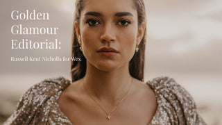 Golden Glamour Editorial: Russell Kent Nicholls for Wex