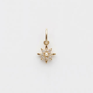 Carrie Elizabeth diamond and pearl treasured star charm