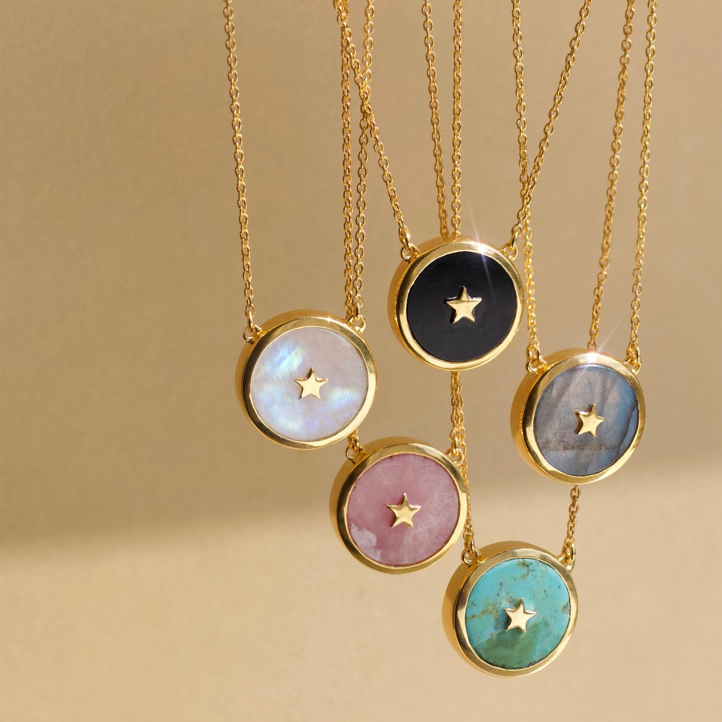 carrie elizabeth labradorite night sky necklace in gold vermeil