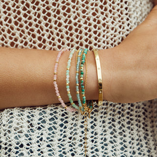 turquoise beaded bracelet