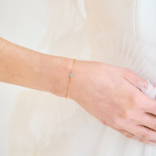 Lucky Something Blue Topaz Bracelet