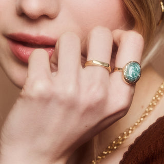 Engravable Vintage Signet Ring