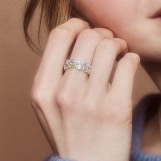 Diamond Constellation Eternity Ring