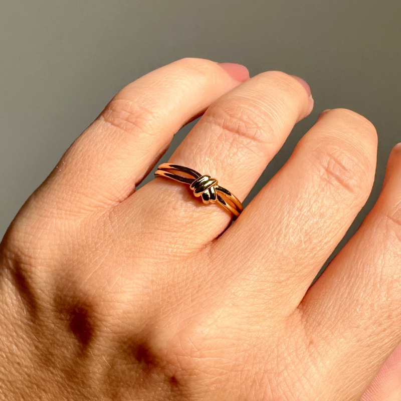 Zoe sugg intentions strength ring in gold
