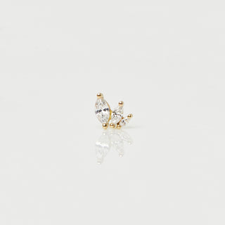 Cosmic Ray Flat Back Earring