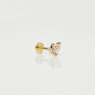 Cosmic Ray Flat Back Earring