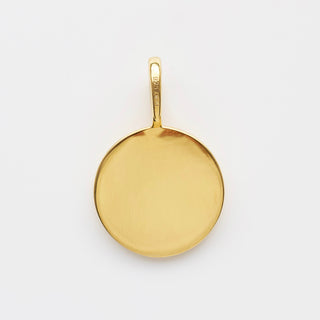 starset diamond gold coin pendant
