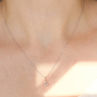 Treasured Diamond Initial Charm