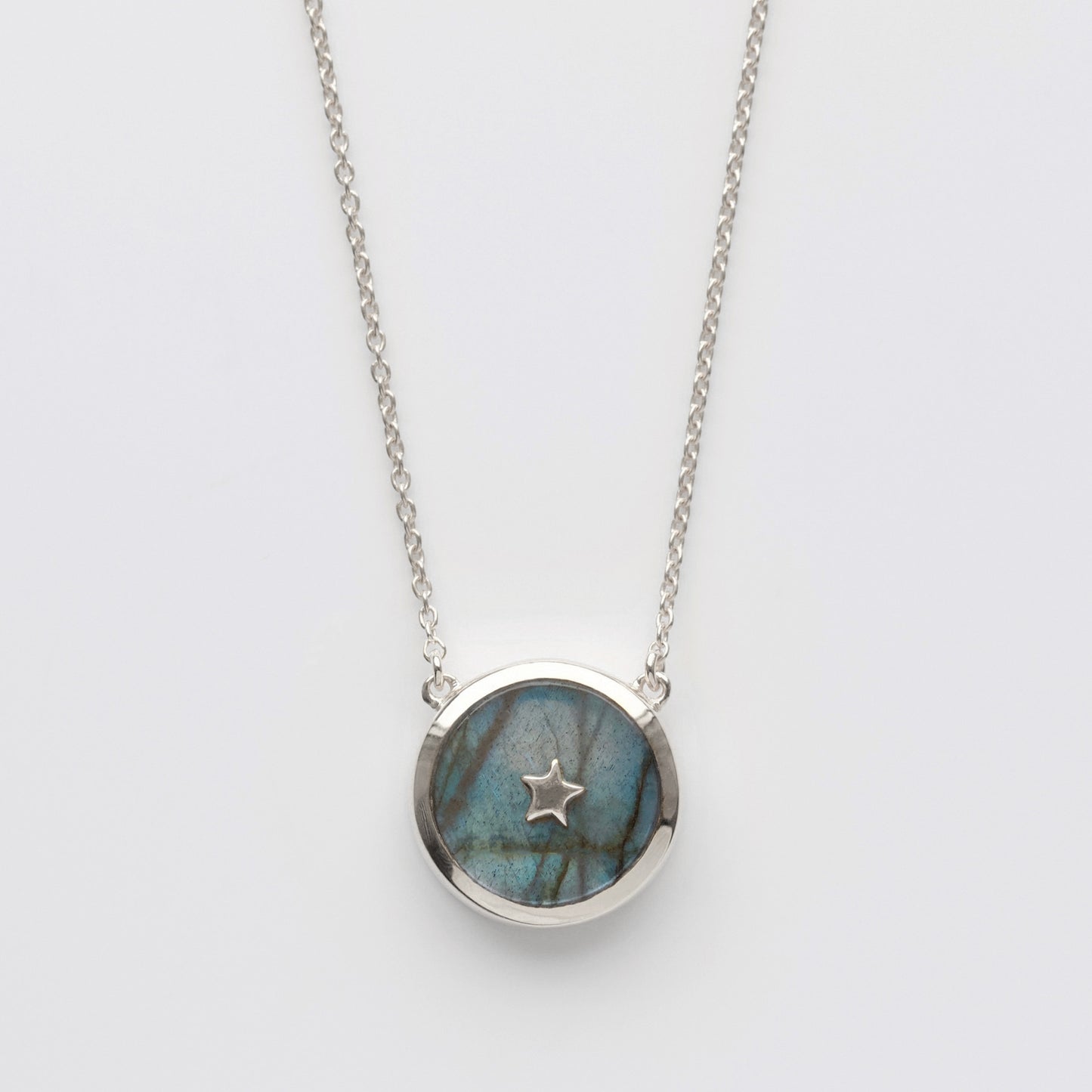 carrie elizabeth labradorite night sky silver necklace