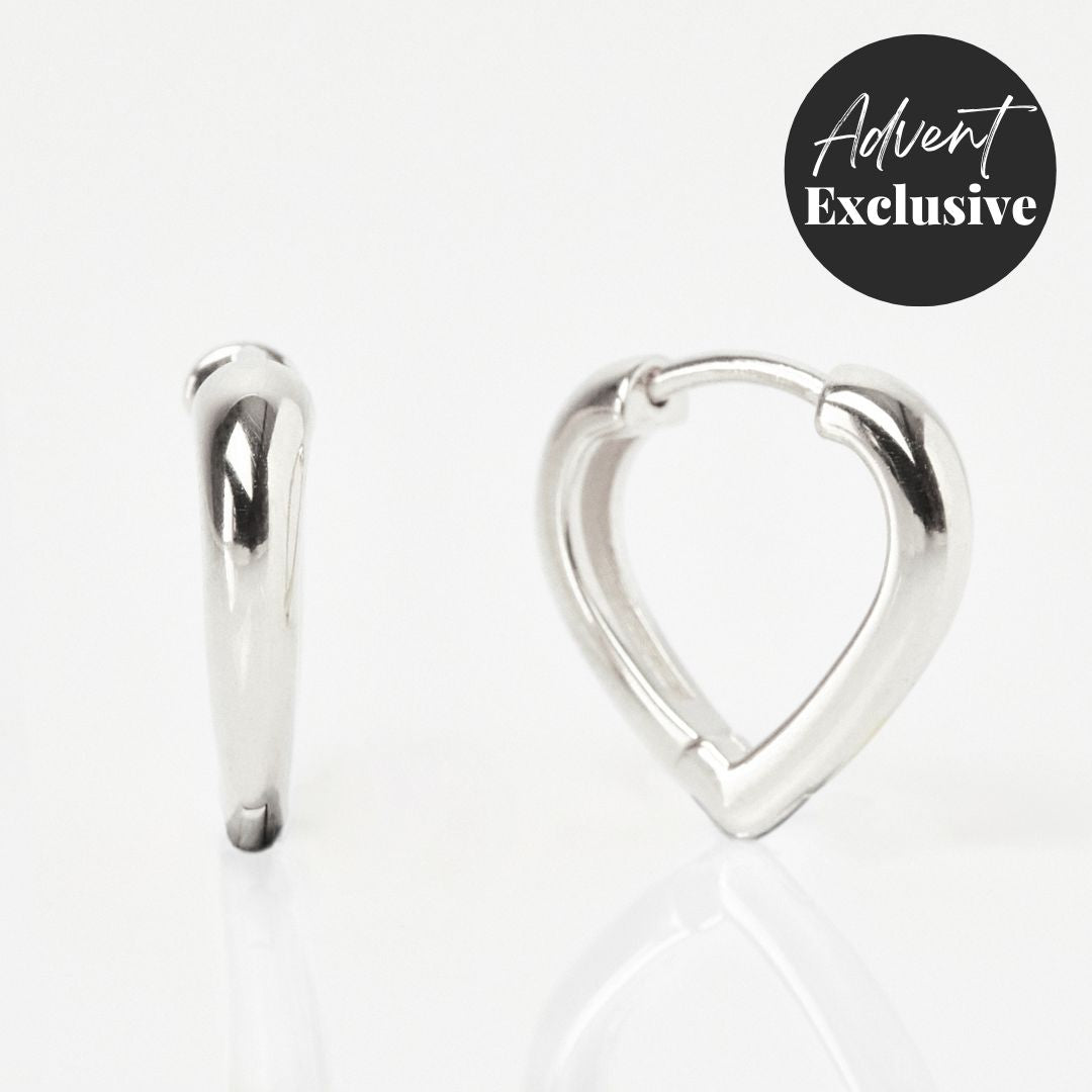 Carrie elizabeth jewellery advent calendar in silver