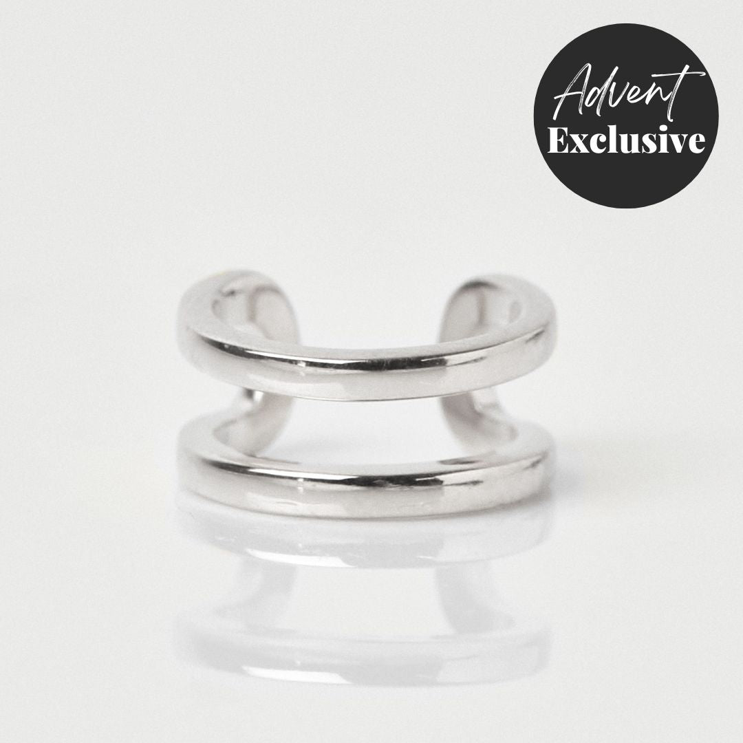 Carrie elizabeth jewellery advent calendar in silver