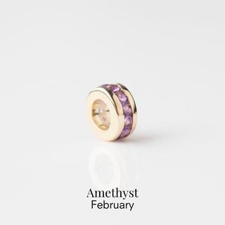 Treasured Birthstone Stacker Charm