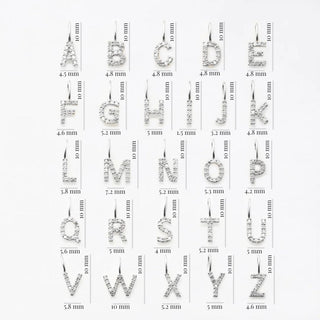 Treasured Diamond Initial Charm