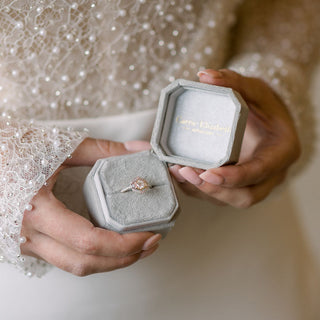 Carrie Elizabeth Solid 14k Gold Diamond Engagement Ring