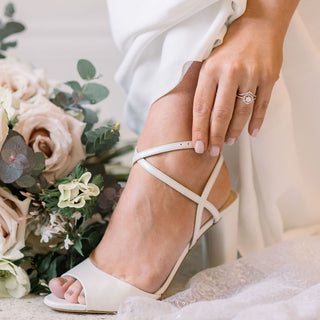 Carrie Elizabeth Solid 14k Gold Diamond Engagement Ring