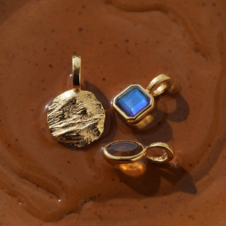 Mini Molten Coin Pendant