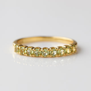 August birthstone ring