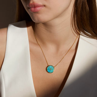 Night Sky Turquoise Necklace