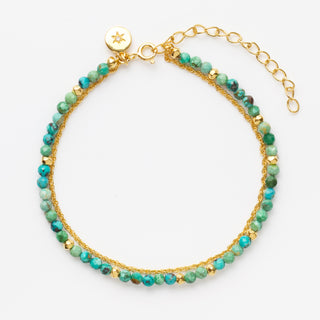 turquoise beaded bracelet