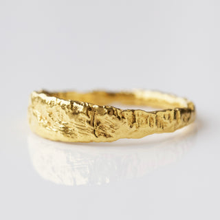 gold molten ring