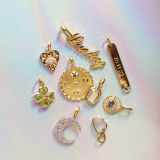 lucky charm pendant gold