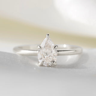 isla white gold solitaire diamond ring