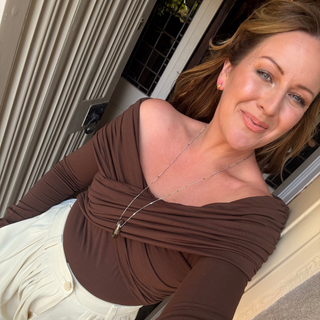 Long Silver necklace with pendant