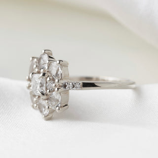 Valerie Moissanite & Sapphire Ring