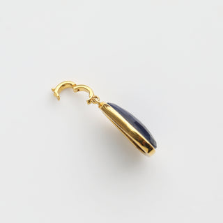 Gold Sapphire Pendant