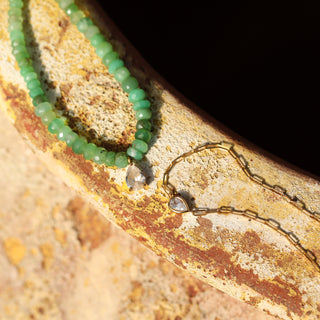 Sapphire pendant necklace gold