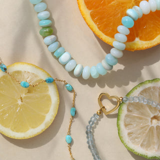 opal beaded bracelet