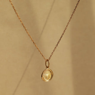 Carrie Elizabeth custom made fingerprint necklace