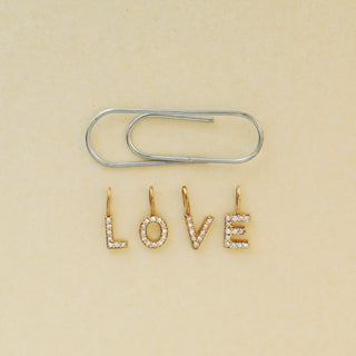 Treasured Diamond Initial Charm