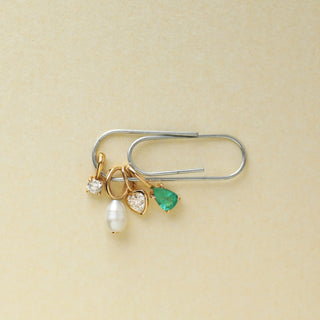 Treasured Emerald Pear Charm