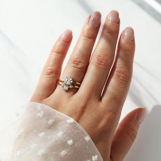 Diamond Wedding Band -UK Size O