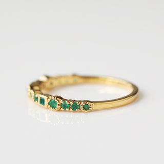 Gold Emerald ring