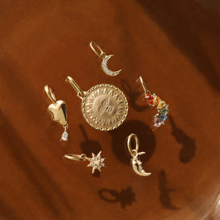Treasured Sun & Moon Pendant