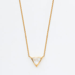 Carrie Elizabeth Moonstone Icon Necklace