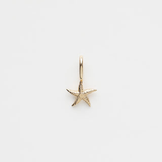 Carrie Elizabeth 9k starfish Charm solid gold