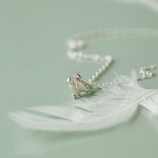Silver Robin Charm