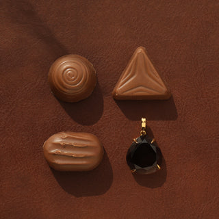 Carrie Elizabeth Gold Smokey Quartz pendant