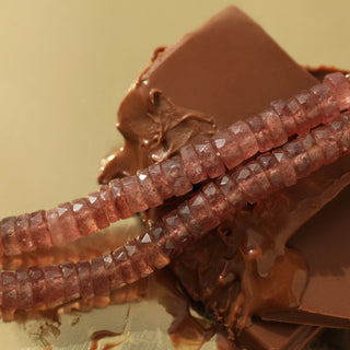 Smokey quartz Tyre necklace