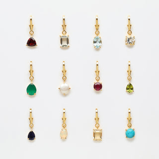Birthstone Albert Vintage Dog Clip Charm