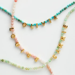 Custom Made Personalised Turquoise Necklace