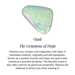 Blue Opal Beaded Bracelet
