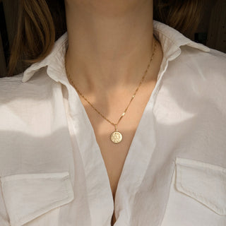 Treasured Zodiac Diamond Cut Pendant