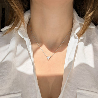 Carrie Elizabeth Rainbow Moonstone Necklace