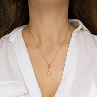 Carrie Elizabeth Birthstone Pendants and Gold Vermeil Chain Christmas Cracker Gift