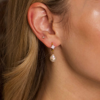 Beautiful Gold Vermeil earrings crafted by Carrie Elizabeth Jewellery