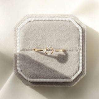 Paloma Diamond & White Sapphire Ring